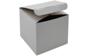 WHITE PAPER BOXES 14x14x14cm 20pcs